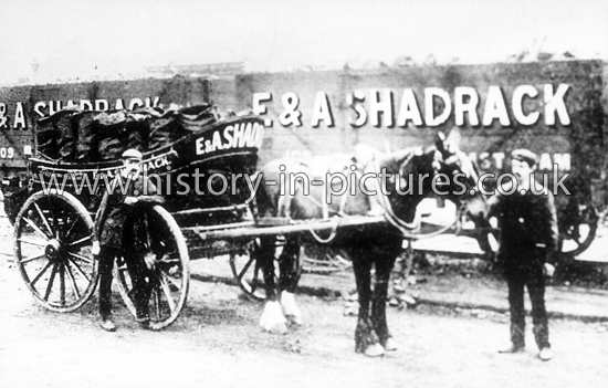 E & A Shadrack, Coal Merchants, Wanstead, London. c.